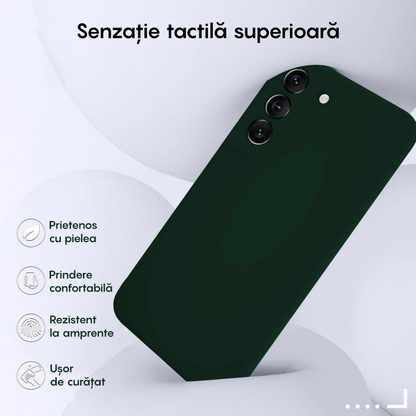 Husa Soft Silicone - Samsung Galaxy S22 - Dark Marine Green
