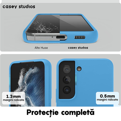 Husa Soft Silicone - Samsung Galaxy S22 Plus - Cadet Blue