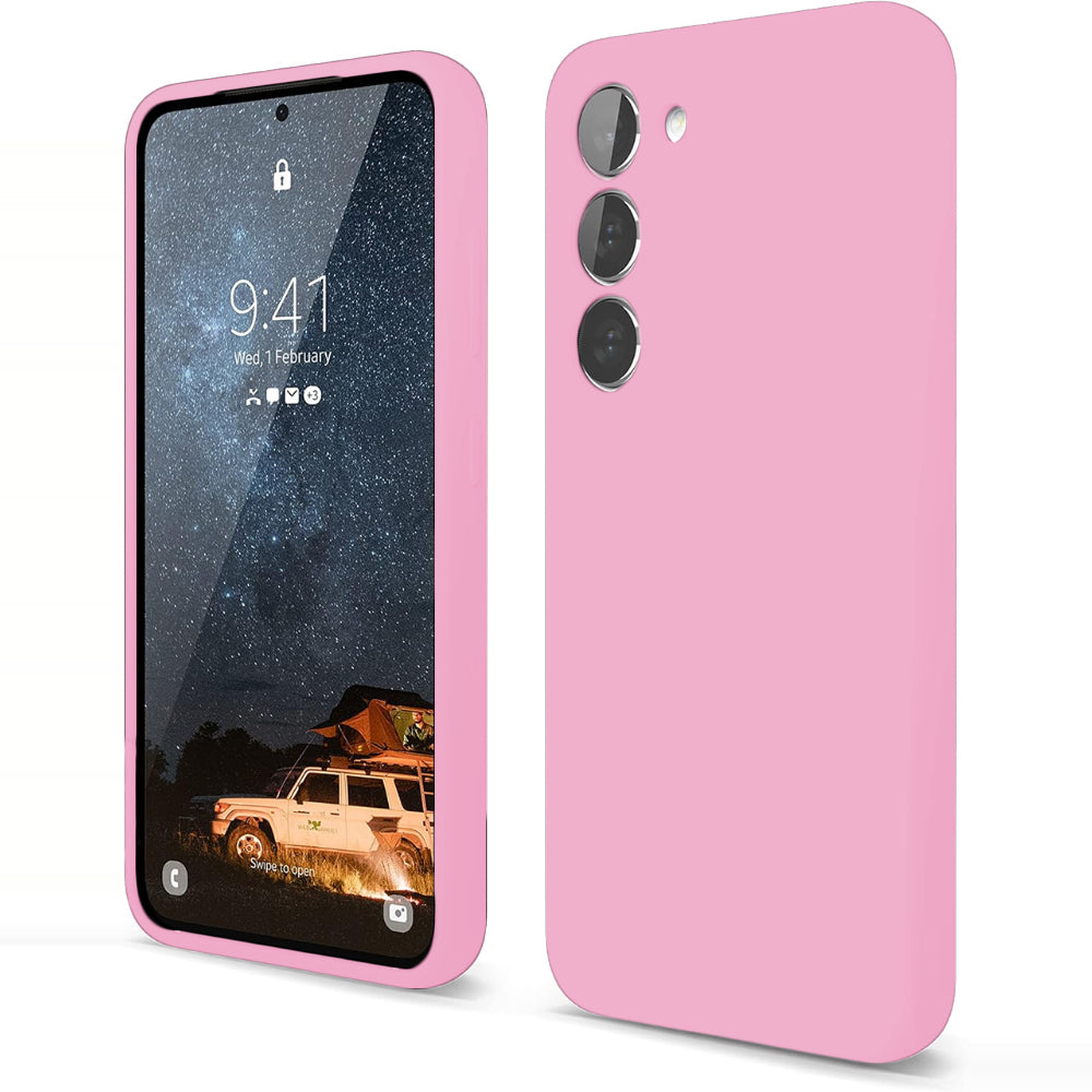 Husa Soft Silicone - Samsung Galaxy S23 - Roz