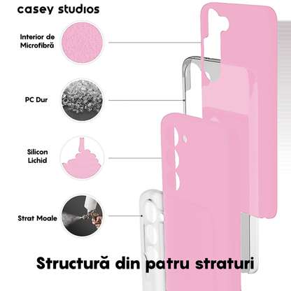 Husa Soft Silicone - Samsung Galaxy S23 Plus - Roz