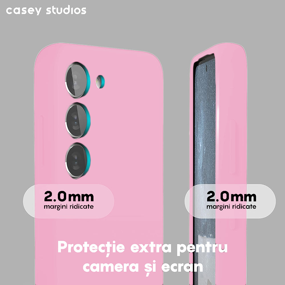 Husa Soft Silicone - Samsung Galaxy S23 Plus - Roz