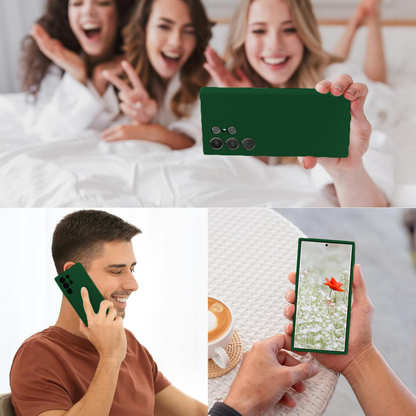 Husa Soft Silicone - Samsung Galaxy S23 Ultra - Dark Marine Green