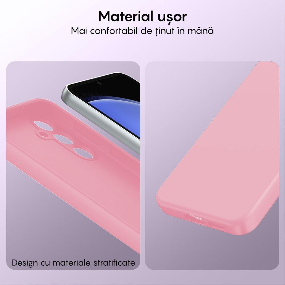 Husa Soft Silicone - Samsung Galaxy S24 - Roz