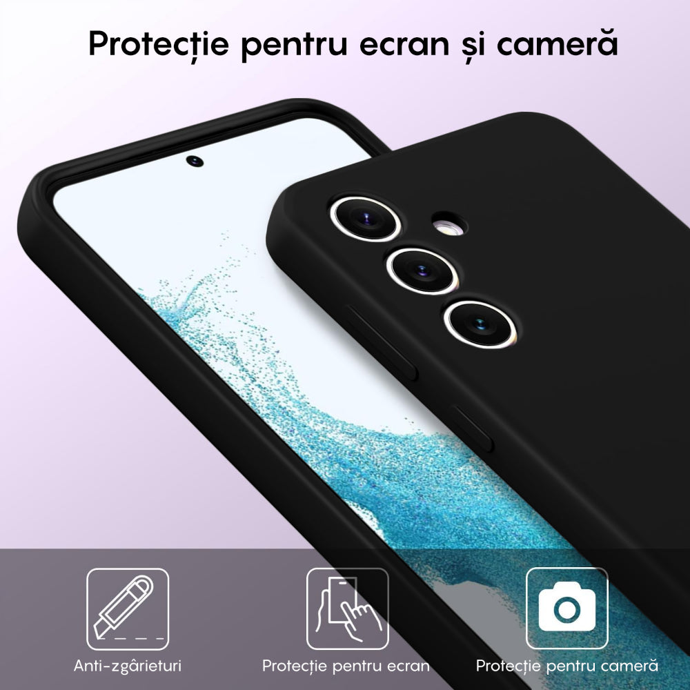 Husa Soft Silicone - Samsung Galaxy S24 - Negru