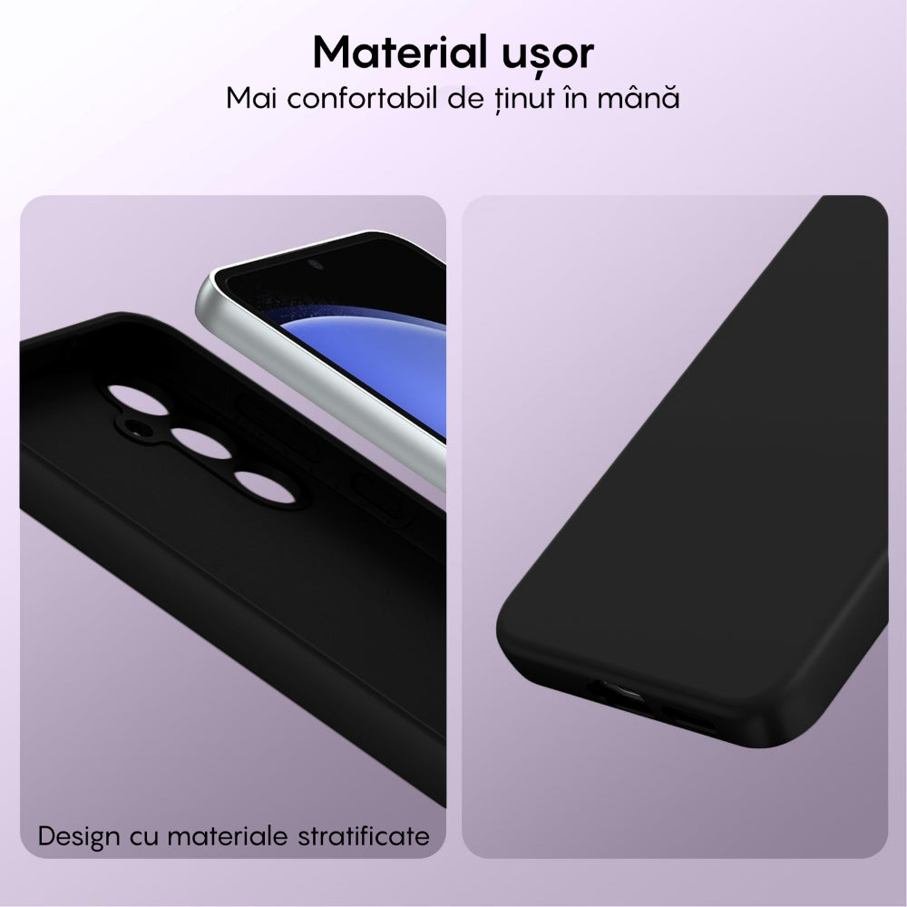 Husa Soft Silicone - Samsung Galaxy S24 - Negru
