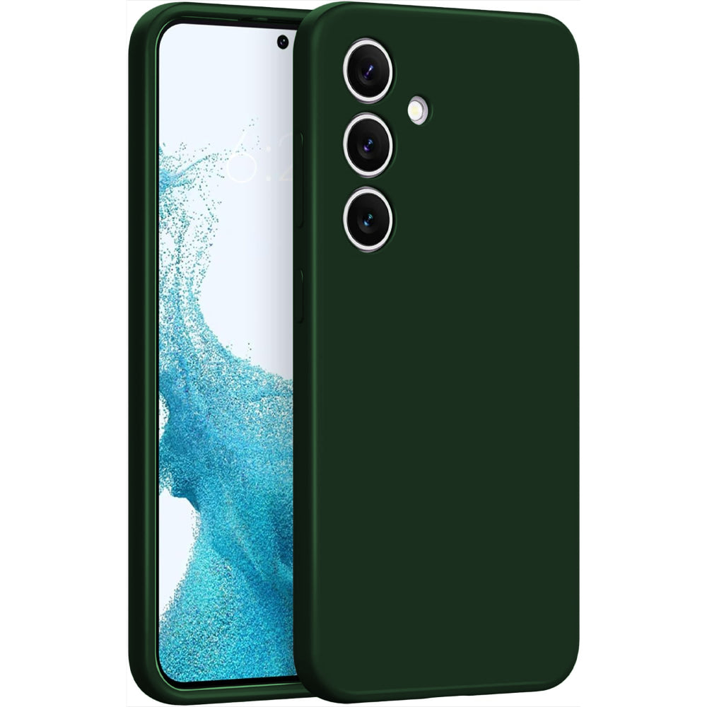 Husa Soft Silicone - Samsung Galaxy S24 - Webster Green