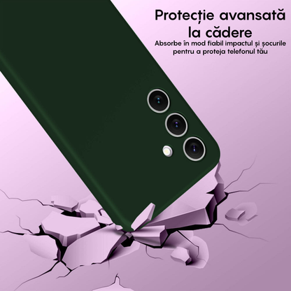 Husa Soft Silicone - Samsung Galaxy S24 - Webster Green