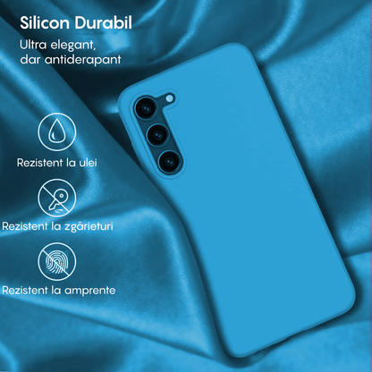 Husa Soft Silicone - Samsung Galaxy S24 Plus - Cadet Blue