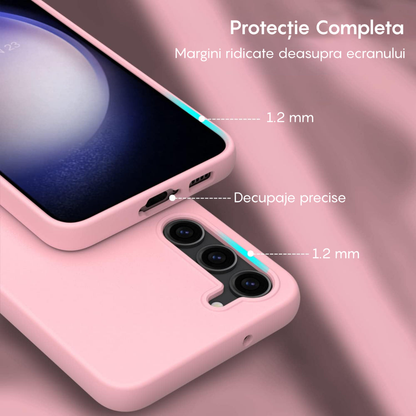 Husa Soft Silicone - Samsung Galaxy S24 Plus - Roz