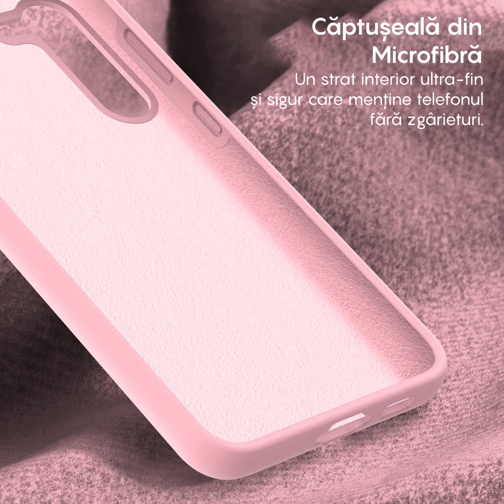 Husa Soft Silicone - Samsung Galaxy S24 Plus - Roz