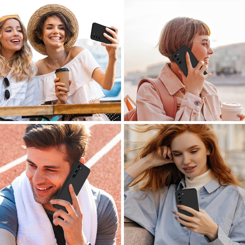 Husa Soft Silicone - Samsung Galaxy S24 Plus - Negru