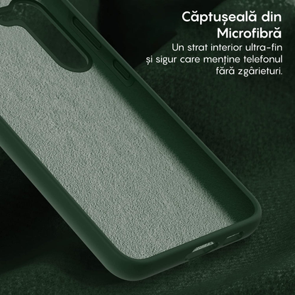 Husa Soft Silicone - Samsung Galaxy S24 Plus - Webster Green