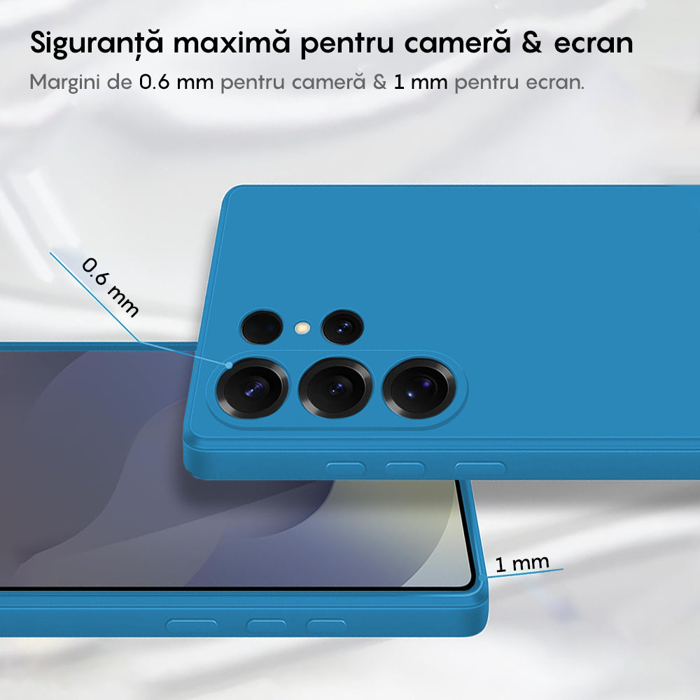 Husa Soft Silicone - Samsung Galaxy S25 Ultra - Cadet Blue