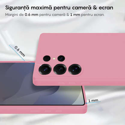 Husa Soft Silicone - Samsung Galaxy S25 Ultra - Roz