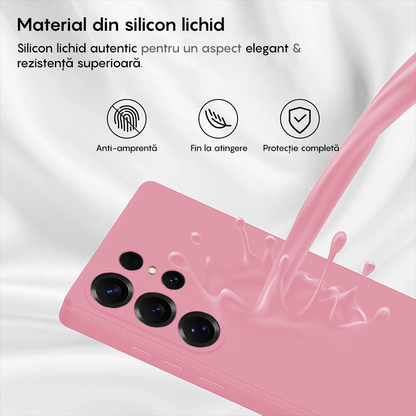 Husa Soft Silicone - Samsung Galaxy S25 Ultra - Roz