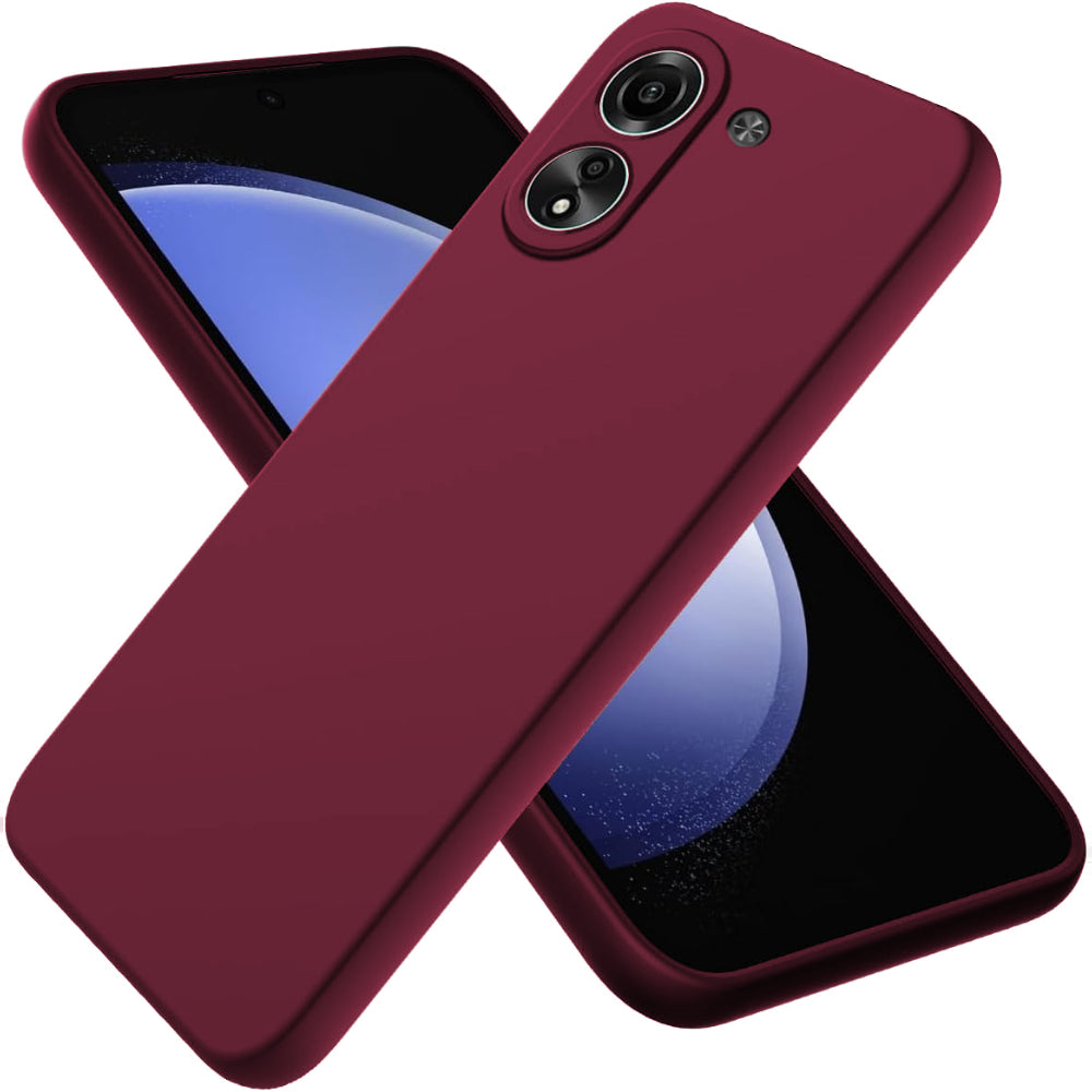 Husa Soft Silicone - Xiaomi Redmi 13C - Burgundy