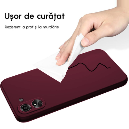 Husa Soft Silicone - Xiaomi Redmi 13C - Burgundy
