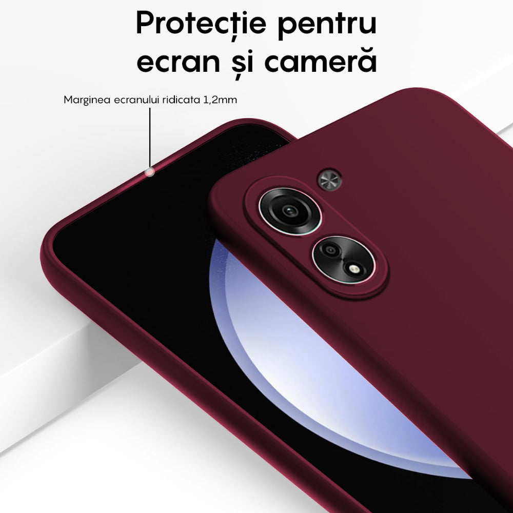 Husa Soft Silicone - Xiaomi Redmi 13C - Burgundy