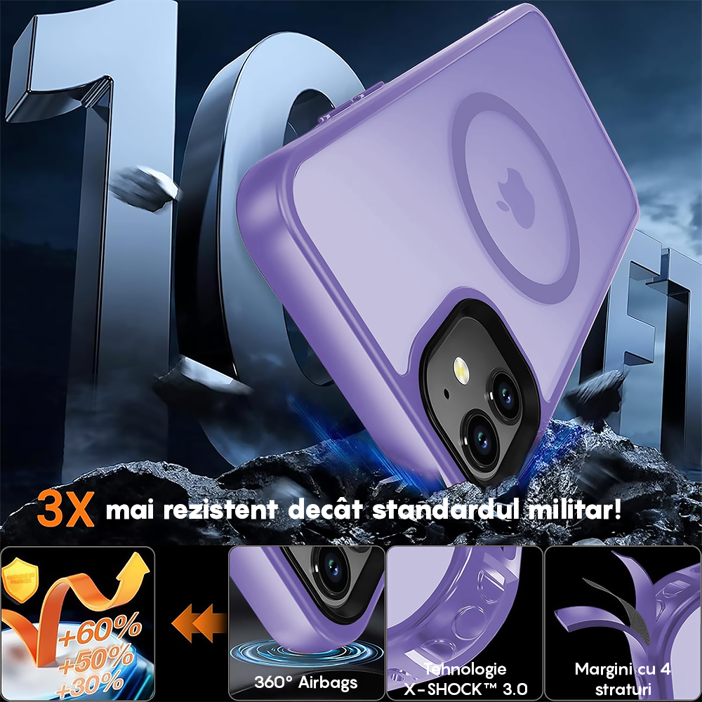 Husa MagSafe - iPhone 11 - Light Purple