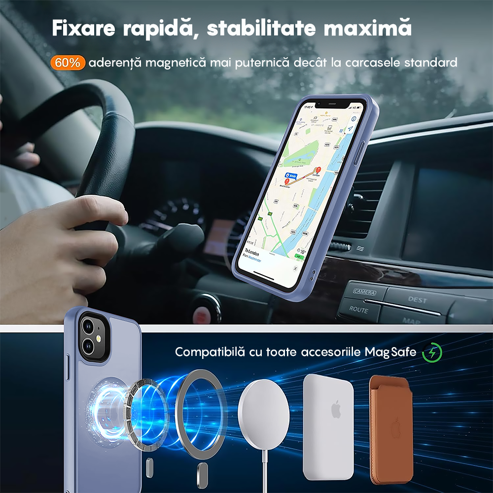 Husa MagSafe - iPhone 11 - Yuenfeng Blue