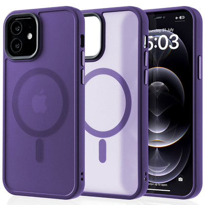 Husa MagSafe - iPhone 12/12 Pro - Dark Purple