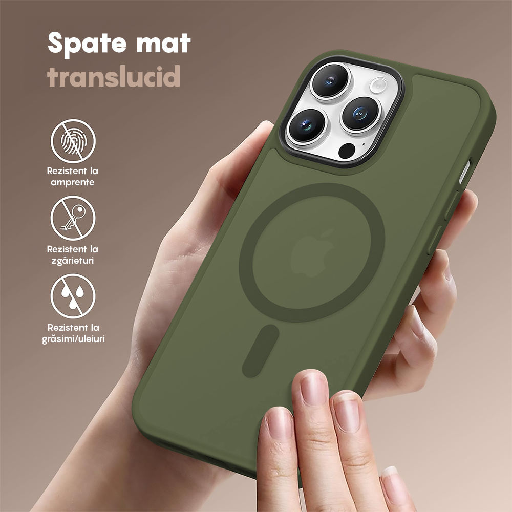 Husa MagSafe - iPhone 12 Pro Max - Green