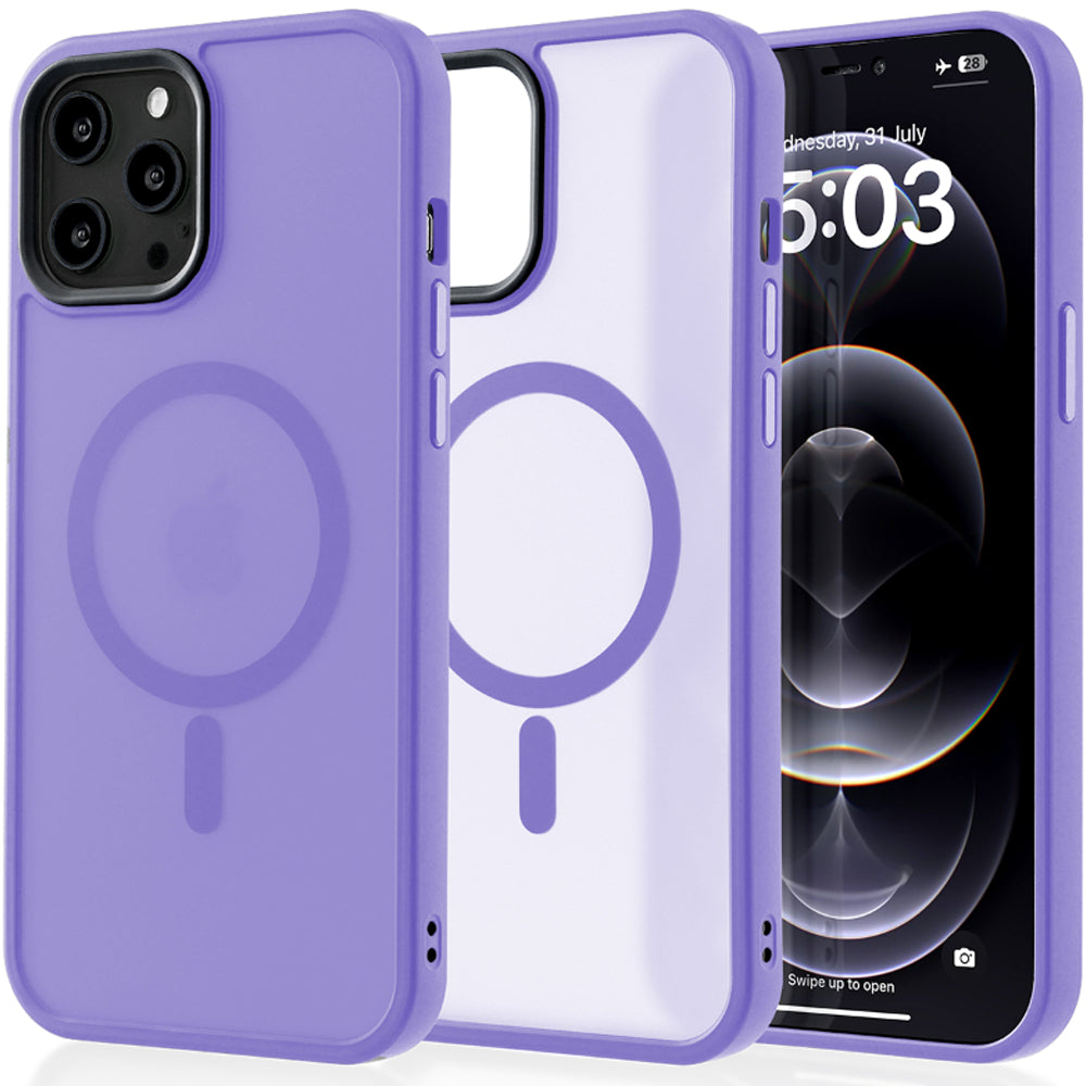 Husa MagSafe - iPhone 12 Pro Max - Light Purple