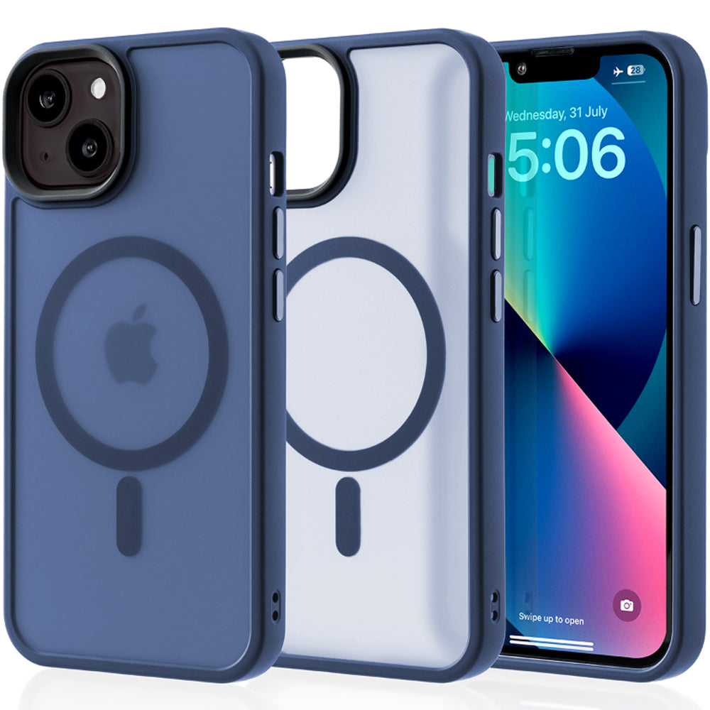 Husa MagSafe - iPhone 13 - Gentleman Blue