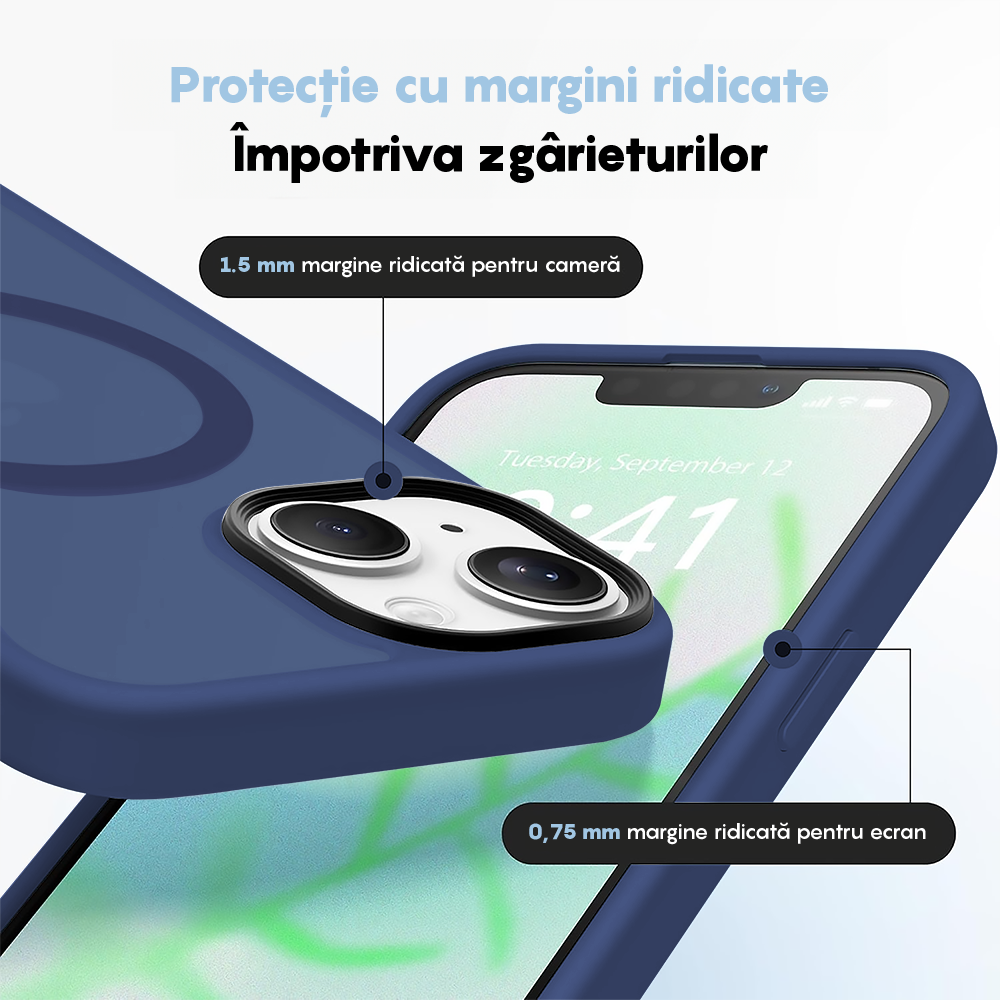 Husa MagSafe - iPhone 13 Mini - Gentleman Blue