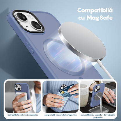 Husa MagSafe - iPhone 13 Mini - Yuenfeng Blue