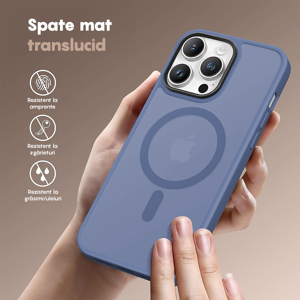 Husa MagSafe - iPhone 13 Pro - Yuenfeng Blue