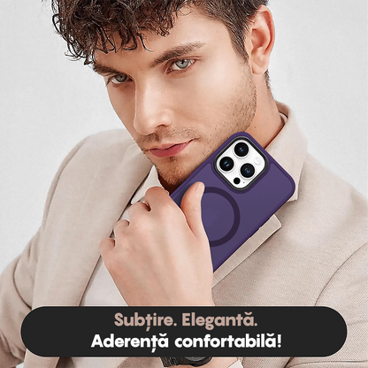 Husa MagSafe - iPhone 13 Pro Max - Dark Purple