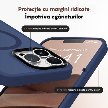 Husa MagSafe - iPhone 13 Pro Max - Gentleman Blue