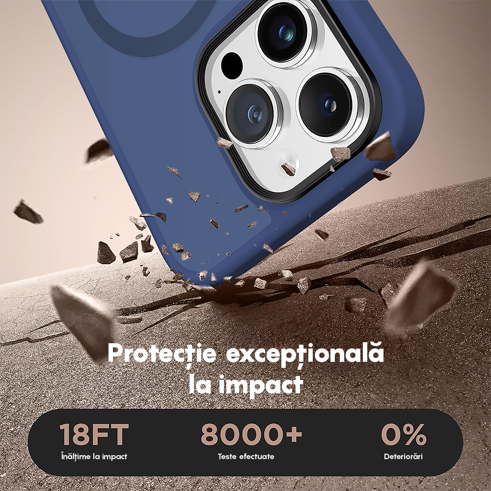 Husa MagSafe - iPhone 13 Pro Max - Gentleman Blue