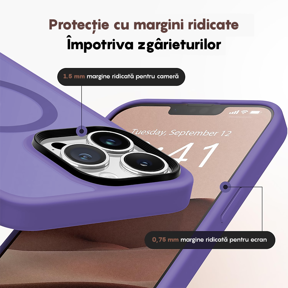 Husa MagSafe - iPhone 13 Pro Max - Light Purple