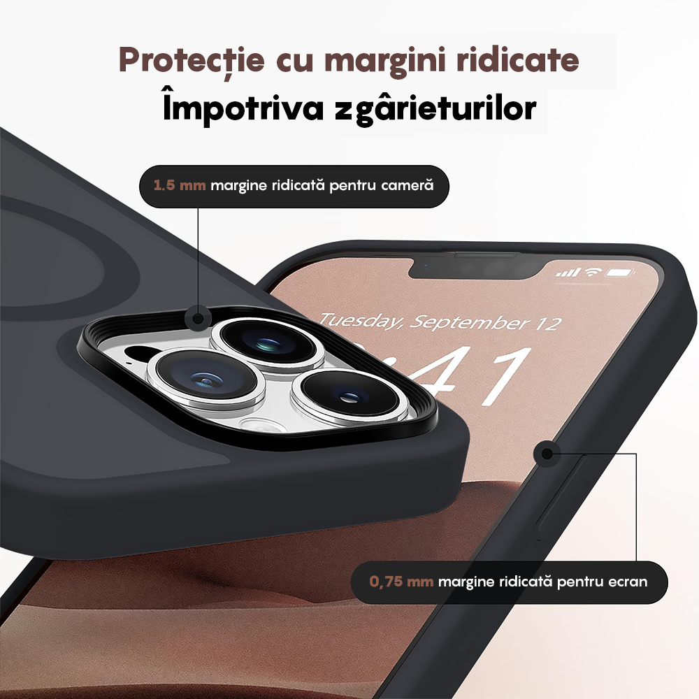 Husa MagSafe - iPhone 13 Pro Max - Black