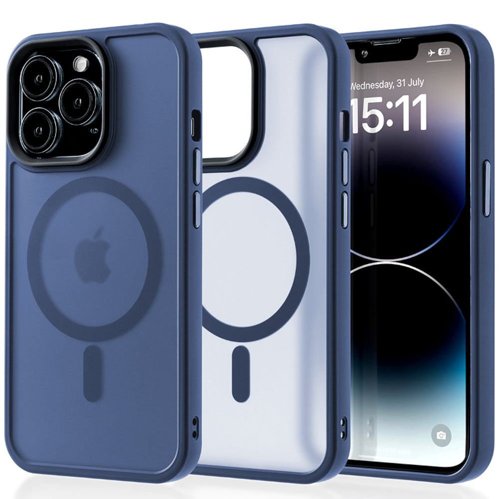 Husa MagSafe - iPhone 14 Pro - Gentleman Blue