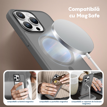 Husa MagSafe - iPhone 14 Pro - Light Grey