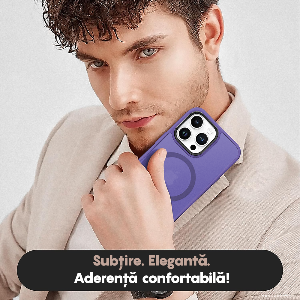Husa MagSafe - iPhone 14 Pro - Light Purple