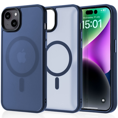 Husa MagSafe - iPhone 14 Plus - Gentleman Blue