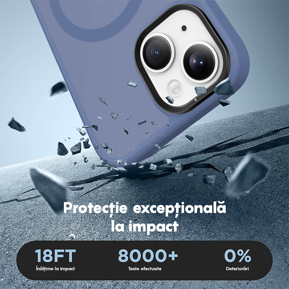 Husa MagSafe - iPhone 14 Plus - Yuenfeng Blue