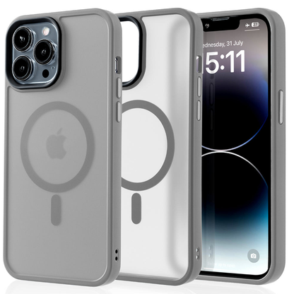 Husa MagSafe - iPhone 14 Pro Max - Light Grey