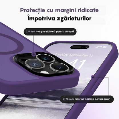 Husa MagSafe - iPhone 15 Pro Max - Dark Purple