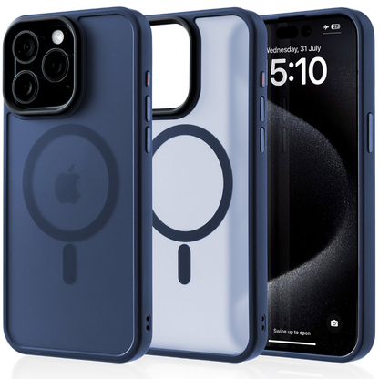 Husa MagSafe - iPhone 15 Pro Max - Gentleman Blue