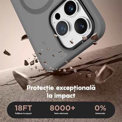 Husa MagSafe - iPhone 15 Pro Max - Light Grey
