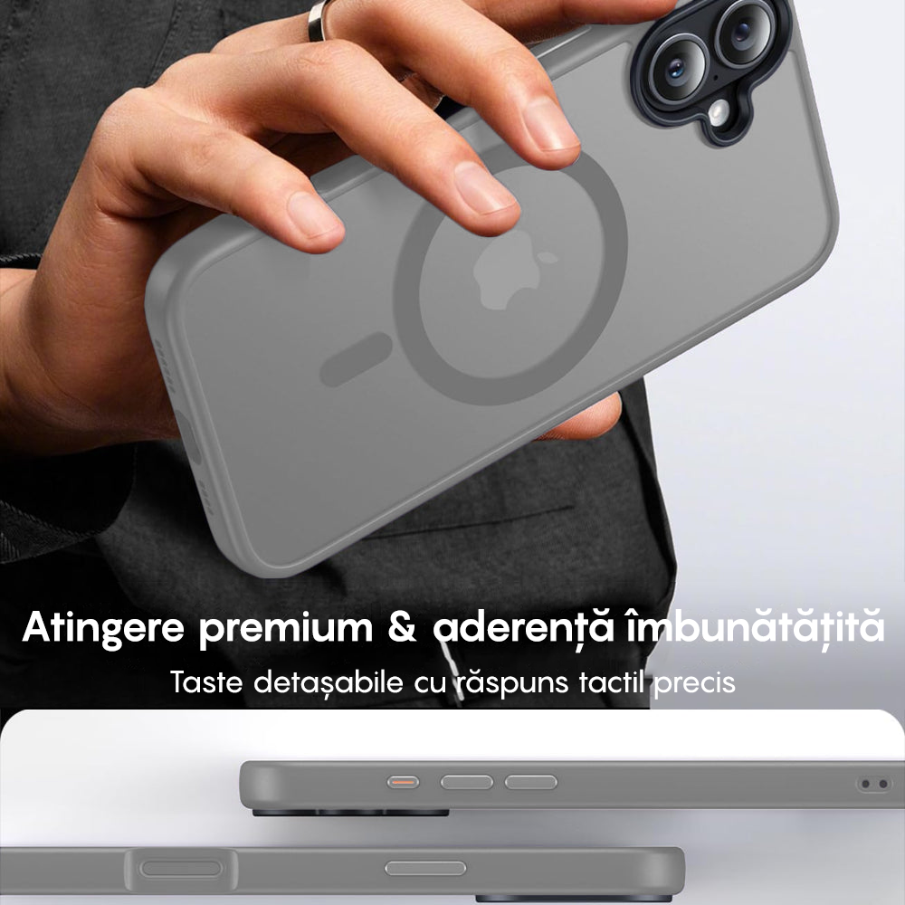 Husa MagSafe - iPhone 16 Plus - Gri