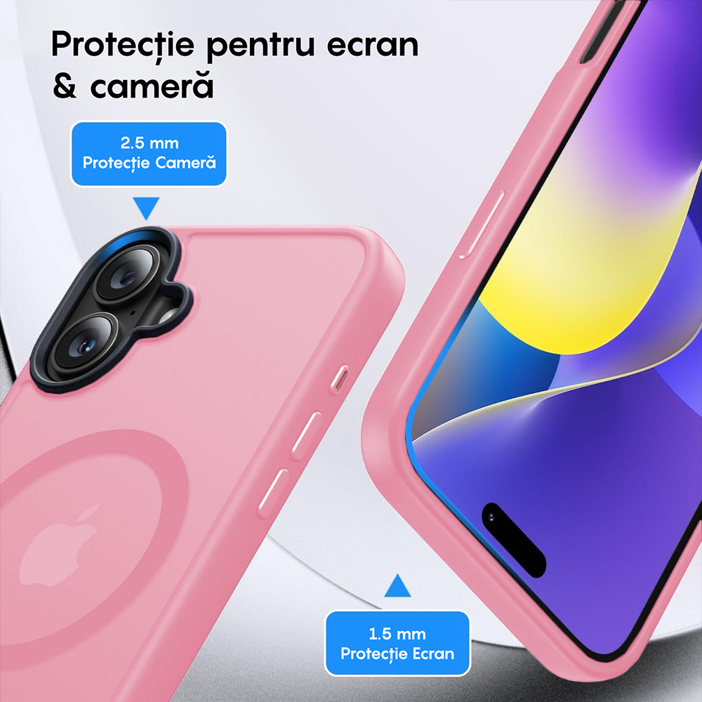 Husa MagSafe - iPhone 16 Plus - Roz