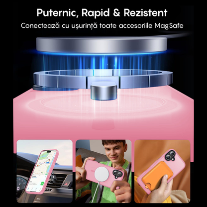 Husa MagSafe - iPhone 16 Plus - Roz