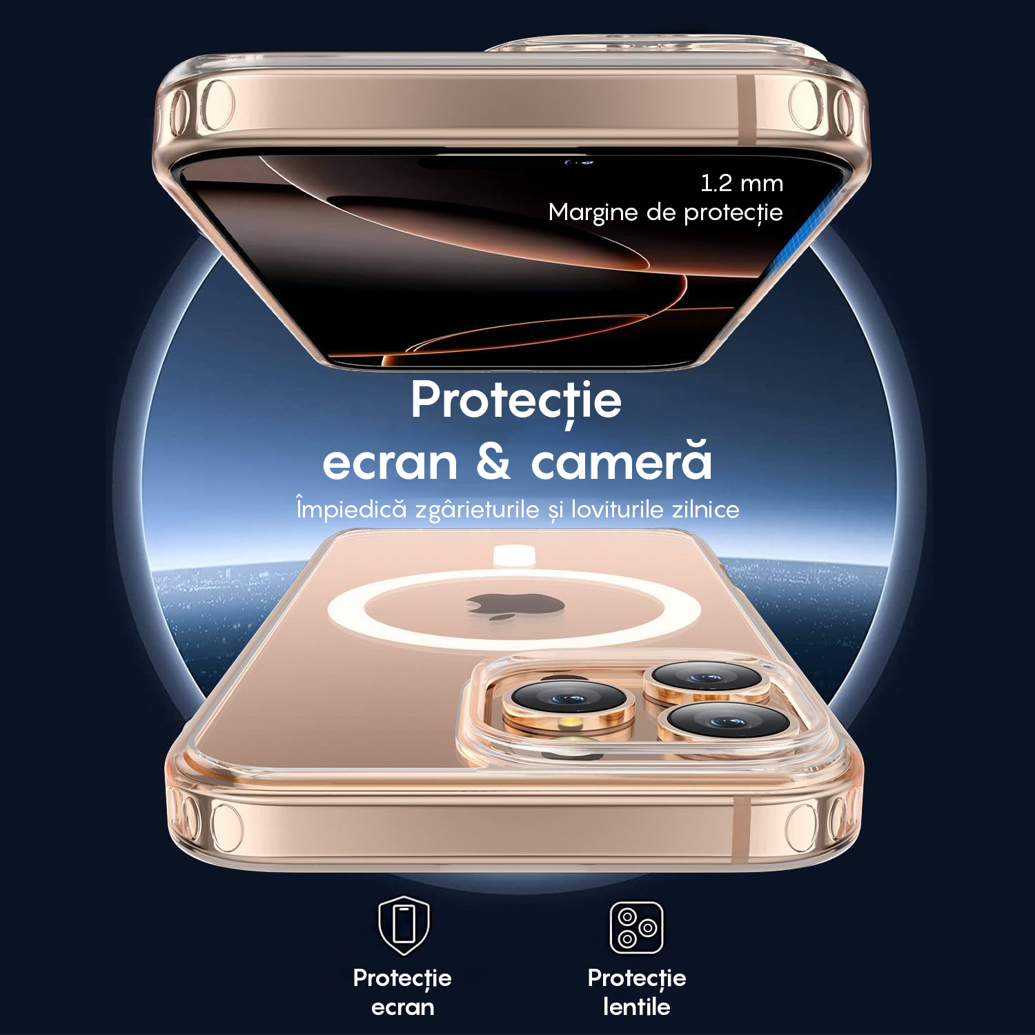 Husa MagSafe - iPhone 16 Pro Max - Clear