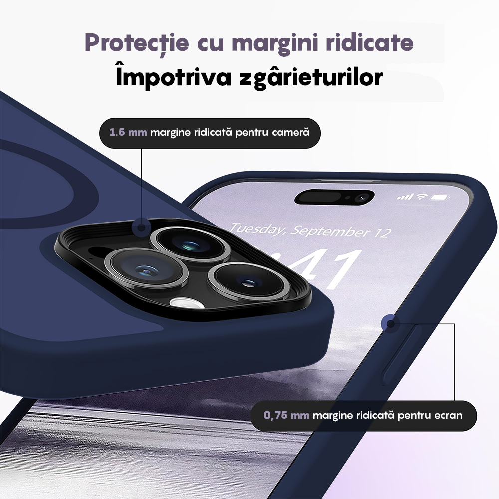 Husa MagSafe - iPhone 16 Pro Max - Albastru